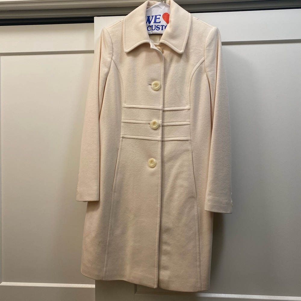 Cream Peacoat